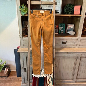 Madewell womens 9” hi rise skinny jeans size 25